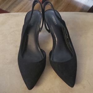 Womens Express  black heels